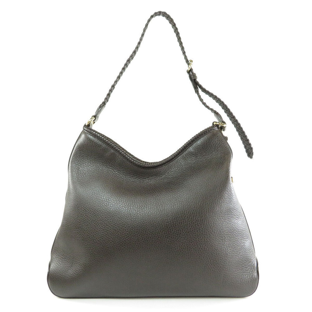 Gucci Leather Hobo Bag Shoulder Shoulder One